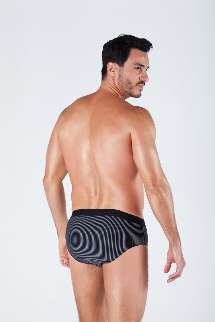 Alternative view of Cueca Slip Micro Risca Plus Size