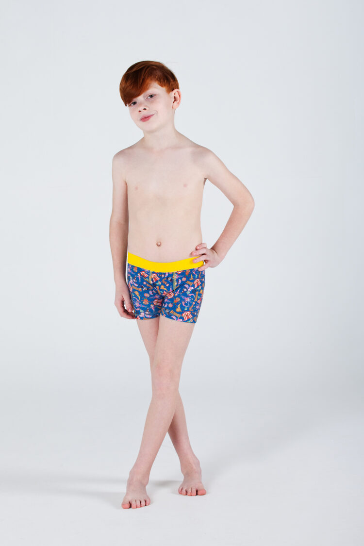 Alternative view of Boxer Micro Fibra Infantil