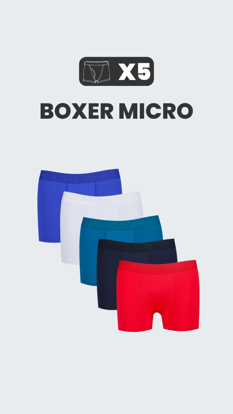 KIT 5 BOXER MICRO - SORTIDAS