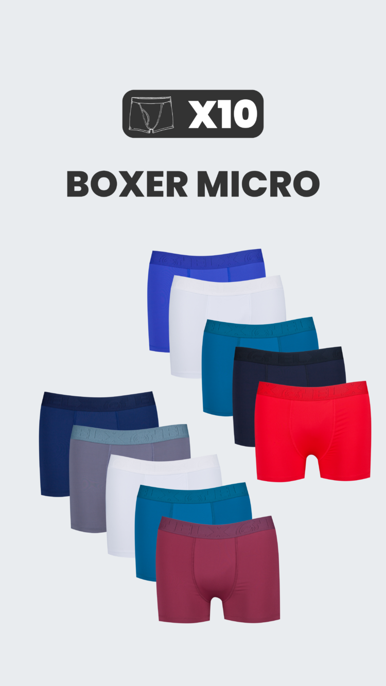 KIT 10 BOXER MICRO - SORTIDAS