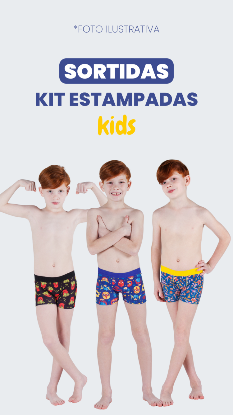 KIT 3 ESTAMPADAS - ESTAMPAS SORTIDAS