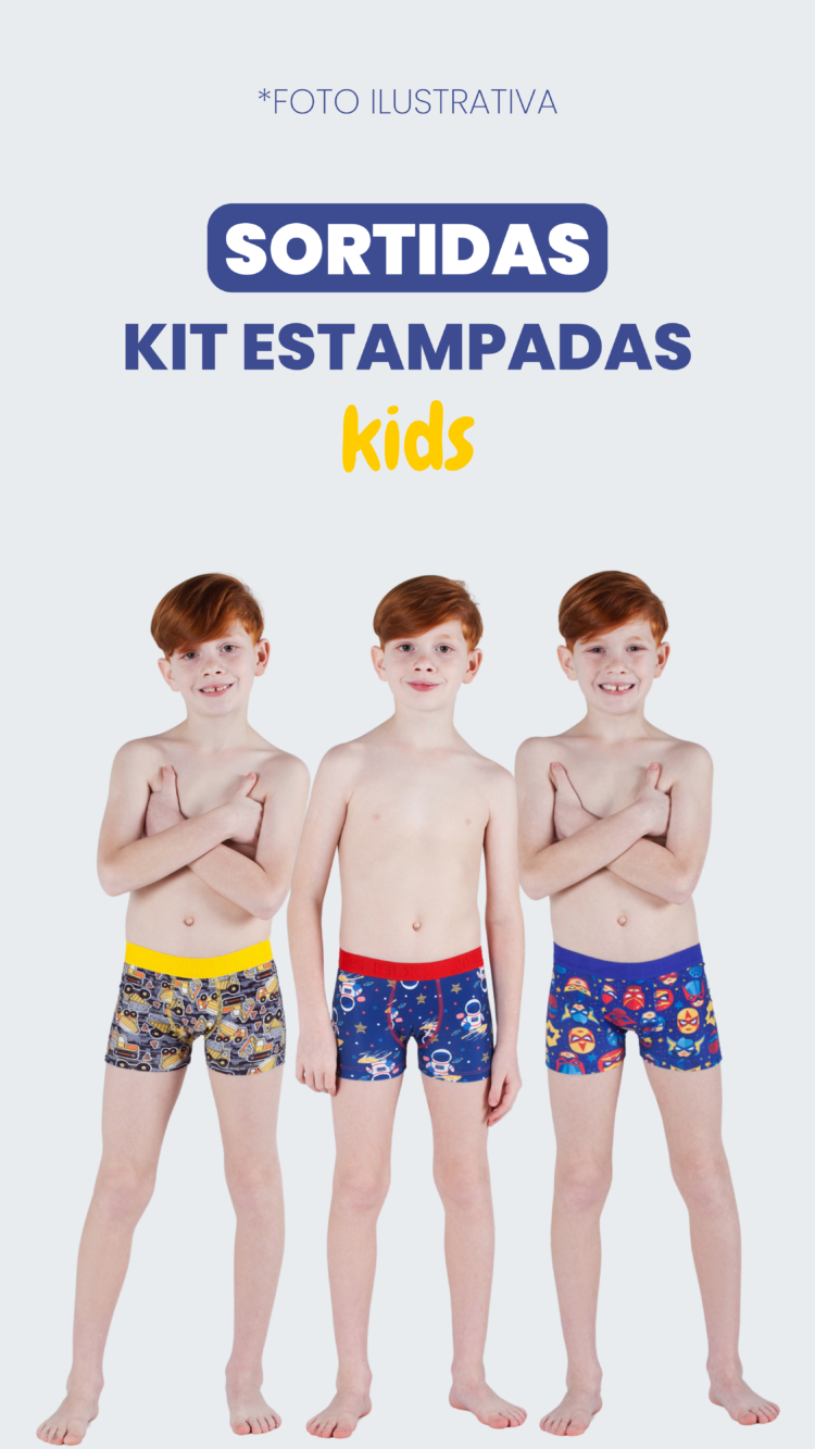 KIT 3 ESTAMPADAS - ESTAMPAS SORTIDAS